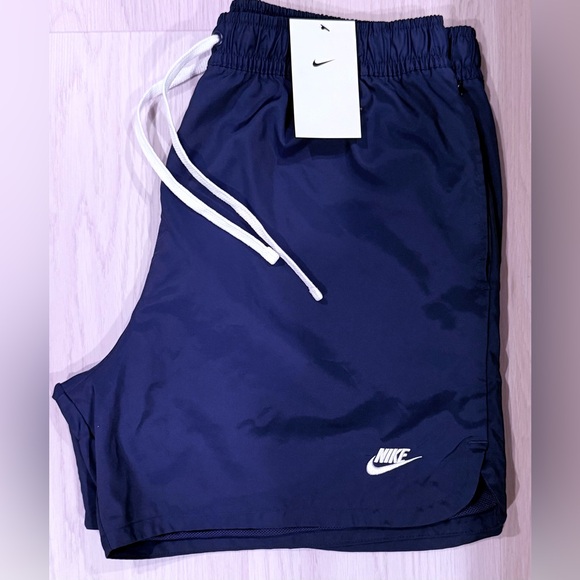 Nike Dark Blue Sports Shorts - Picture 1 of 1